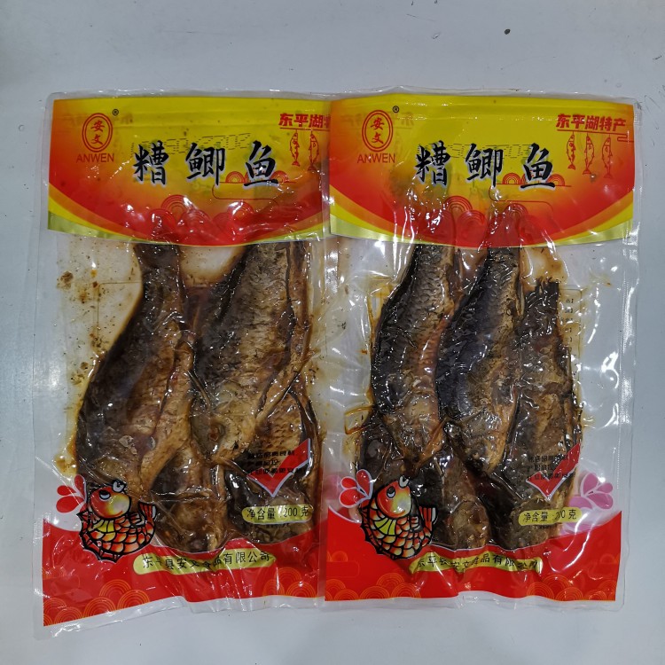 包邮泰山特产名吃安文糟鱼真空包装开袋即食水泊梁山东平湖糟鲫鱼