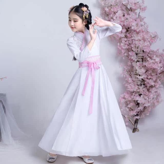 儿童古装汉服小贵妃风廷拖尾古代衣服女童服装小孩公主侠女新款摄|ruв категории Женская одежда, костюм/национальная одежда/театр костюм, национальная одежда/этап погрузки - от Buy2taobao.com для оказания профессиональной услуги покупки агента Taobao