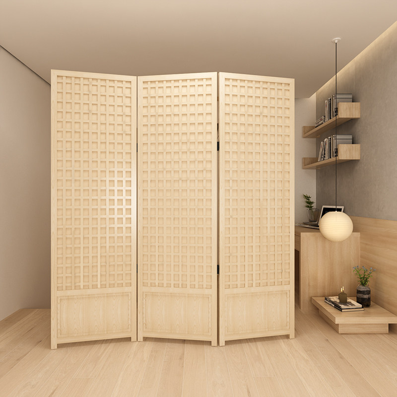 屏仁堂家居-日式格子屏风隔断客厅卧室