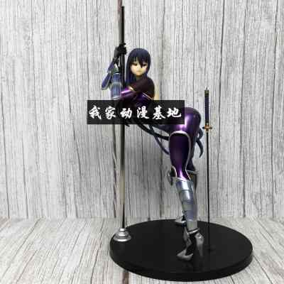 对魔忍 雪风2 秋山凛子 钢管舞 1/7 可换装 手办 模型 摆件 礼物
