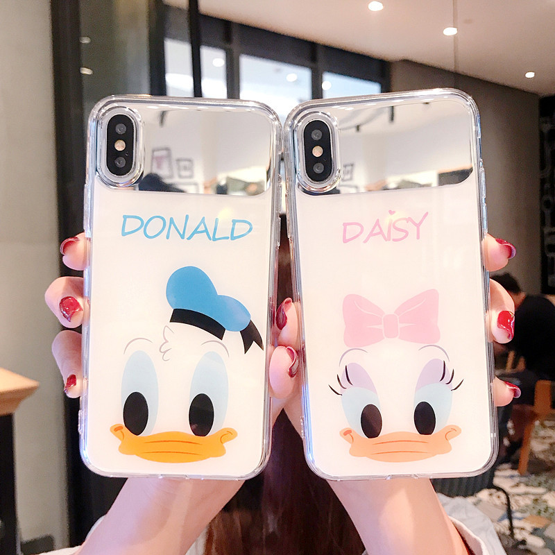 日韩卡通鸭子11pro苹果xs max手机壳iPhonex网红补妆镜面8plus全包软壳苹果xr情侣7plus防摔保护套6s硅胶女款在类目 3C数码配件, 手机配件, 手机保护套/壳中 - 来自Buy2taobao.com提供专业的淘宝代购服务