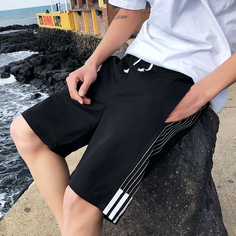 2019 summer pure cotton Thin section Casual pants Sports pants Self cultivation Beach pants Five point pants Korean Edition Trend shortsin the Men's clothing, Casual pants category - from Buy2taobao.com to provide professional Taobao agent buy service