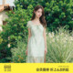 森马连衣裙女U领雪纺2025夏新款碎花裙浪漫浅春系Dress in light