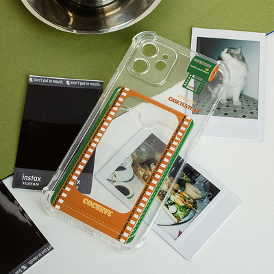 壳试验原创意拍立得复古胶卷适用iphone12promax手机壳xs苹果11xr