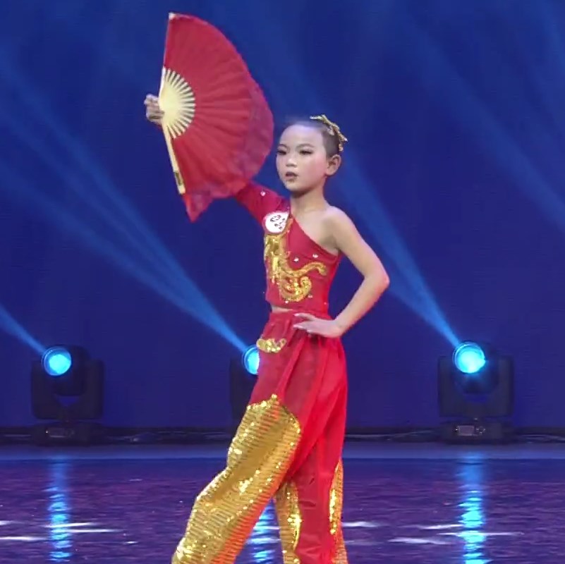 六一幼儿少年志舞蹈演出服儿童少年中国说少年强则国