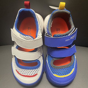 日本月星童鞋夏季儿童凉鞋男女童透气运动鞋幼儿园矫正学生机能鞋