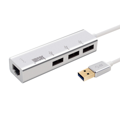 捷顺（jasun)JS-050 USB3.0 HUB转千兆网卡 USB转RJ45网线转换器