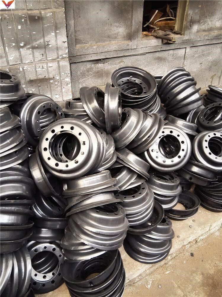 定做改装加厚升降机叉车钢圈轮毂700-8轮毂