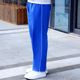校服裤子男女夏季藏青色直筒一条杠运动裤初中高中小学生蓝色校裤