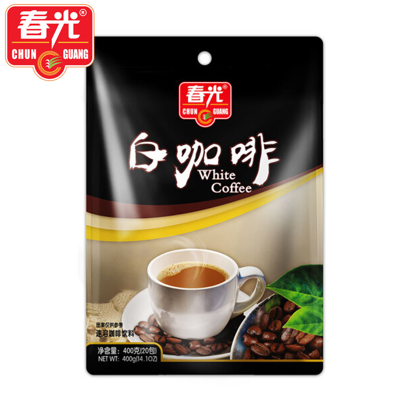春光食品 白咖啡400g 袋裝 速溶 咖啡飲料沖調飲品在類目 咖啡/麥片/衝飲, 速溶咖啡/咖啡豆/粉, 速溶咖啡中 - 來自Buy2taobao.com提供專業的淘寶代購服務