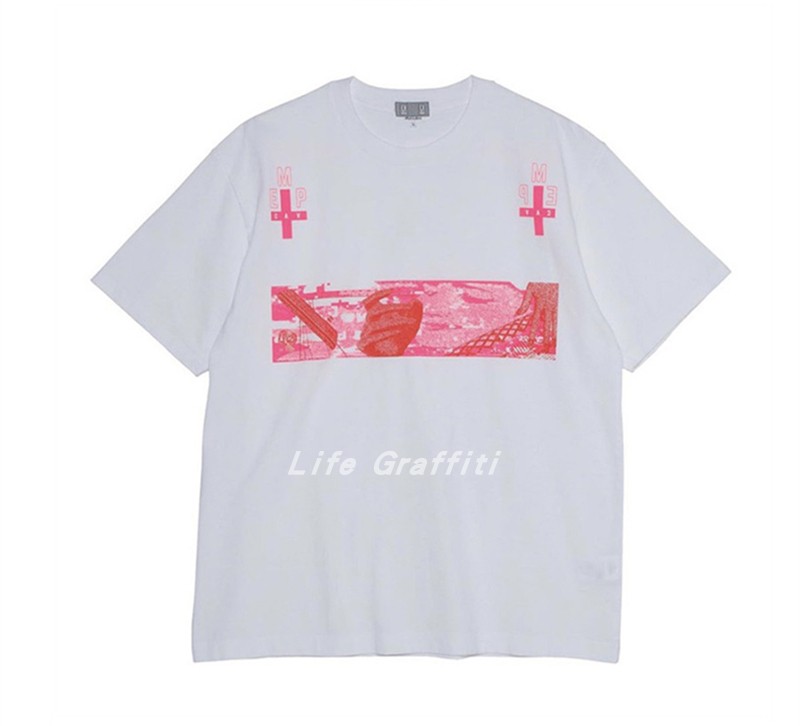 CAVEMPT C.E 19SS CAV EMP TEE十字架女人脸男女圆领短袖T恤潮在类目 男装, T恤中 - 来自Buy2taobao.com提供专业的淘宝代购服务