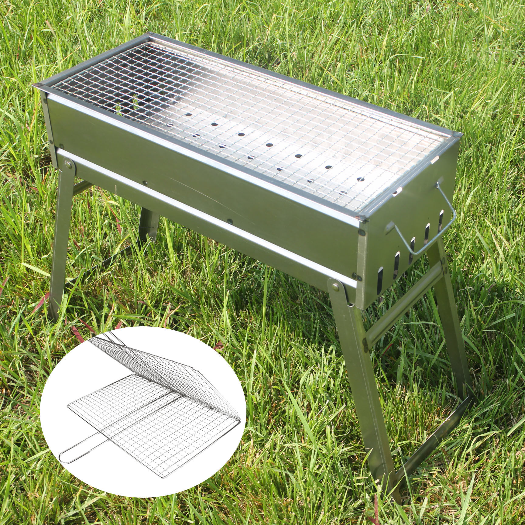 特价烧烤炉子 碳烤炉 大号_烧烤炉子户外家用木炭烧烤箱全套大号碳