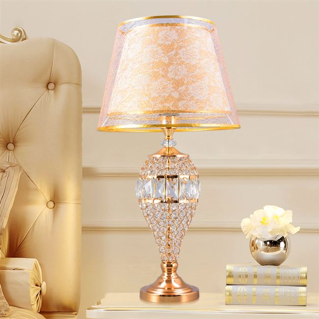 台灯水晶豪华图片