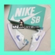 耐克Nike SB ALLEYOOP白紫独角兽女子运动系带低帮板鞋CQ0369-102