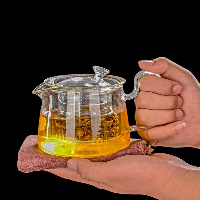 整套耐热加厚玻璃茶具套装功夫茶具家用带耐高温玻璃泡茶壶花茶|