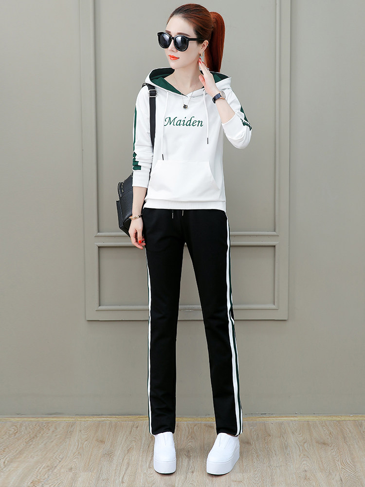 休闲运动服女装韩版2020秋天新款潮流其它元器件