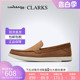 clarks其乐男鞋2024春季新款时尚百搭一脚蹬乐福鞋Bratton Loafer