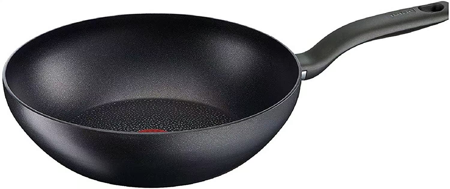 现货法国原装Tefal 特福 硬钛Plus炒锅铝黑色28cm钛合金在类目 厨房/烹饪用具, 烹饪用具, 锅具/煲/烧水壶, 炒锅中 - 来自Buy2taobao.com提供专业的淘宝代购服务