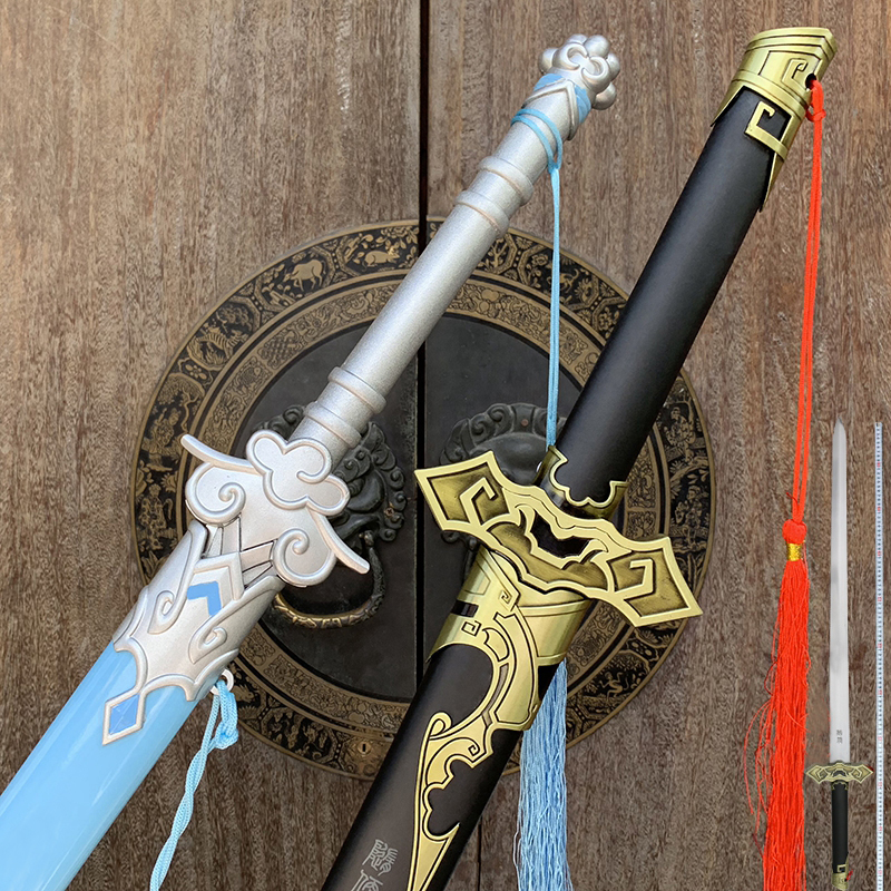 魔道cos魏无羡随便剑蓝湛蓝忘机避尘剑夷陵老祖师模型武器未开刃