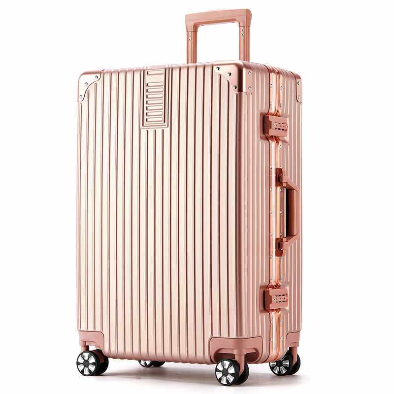 高档北爱旅行箱万向轮拉杆箱行李箱女男20密码箱包24寸学生28皮箱