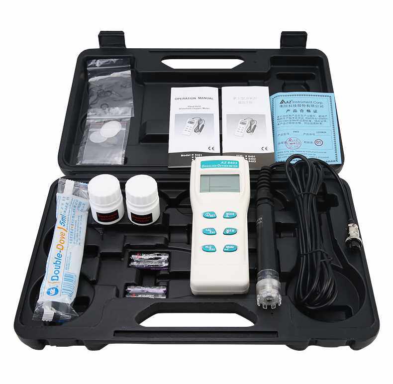 衡欣溶氧仪测氧气鱼塘水产养殖水含氧量检测溶解氧测定仪便携式