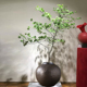 新中式复古仿铜陶罐花瓶摆件客厅大肚陶瓷花器样板房高端软装饰品