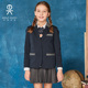 伊顿纪德2024春新款学院罗马布制式女童西服外套演出服18Z201