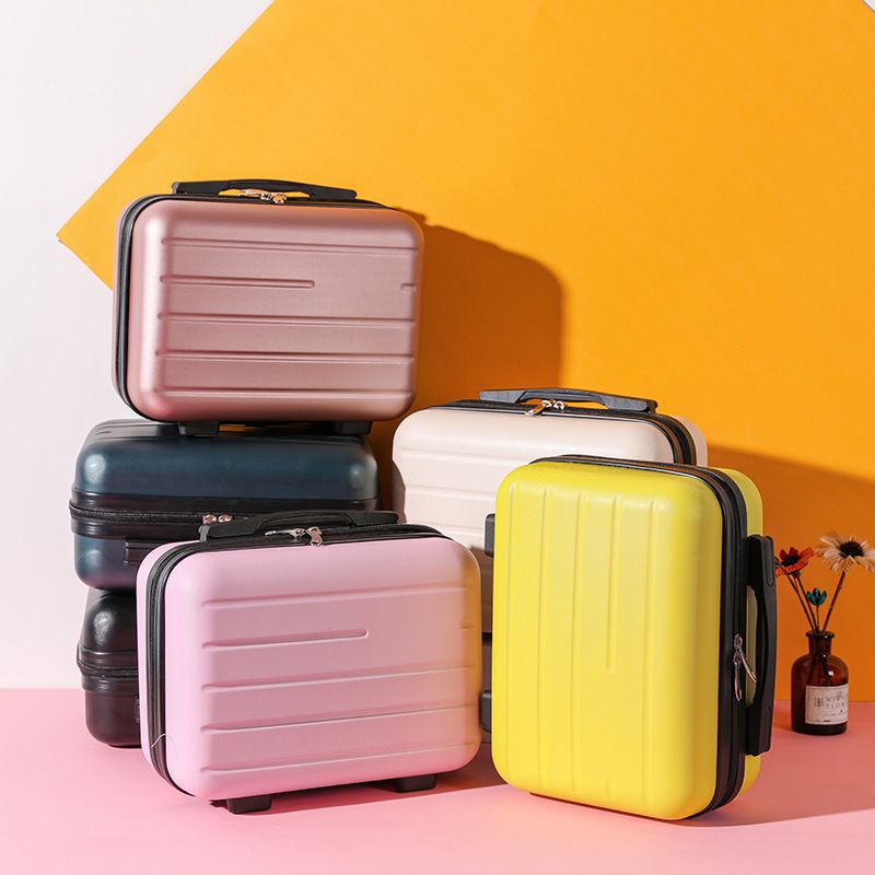 化妆包大容量便携14寸旅行登机手提箱简约多功能洗漱化妆品收纳包