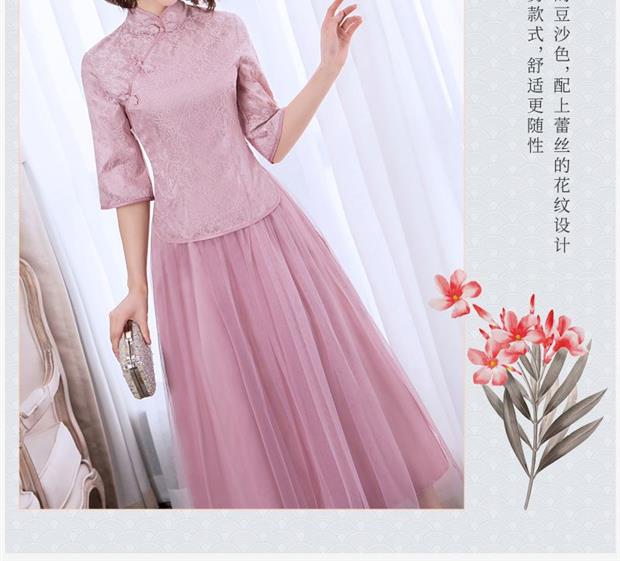 Bridesmaid dress long section 2019 new pattern Satin Sisters Bridesmaid Dresses have cash less than that is registered in the accounts Toast clothing Evening dress graduation full dressin the Women's clothing/Boutique , Wedding/Cheongsam/Formal dress , Formal dress/Evening category - from Buy2taobao.com to provide professional Taobao agent buy service