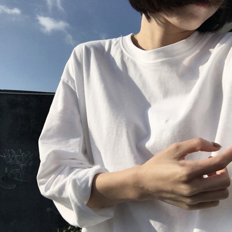 韩版上衣紧身宽松紧身t恤女宽夏季新款潮韩版网红白色t恤女短袖宽在类目 女装/女士精品, T恤中 - 来自Buy2taobao.com提供专业的淘宝代购服务