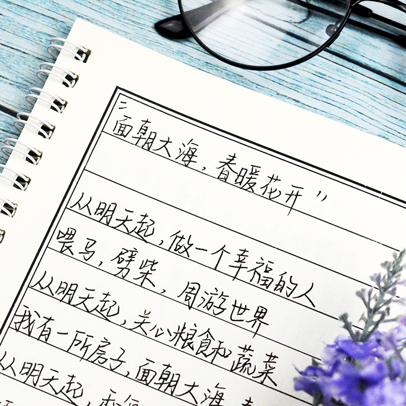 游居敬亭轩行楷字帖成年练字帖女生字体漂亮成人男生练字本钢笔字帖