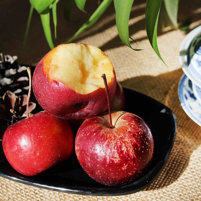 东北龙丰果农家秋果酸甜新鲜水果孕妇小苹果产地一份3斤顺丰包邮