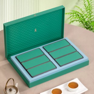 高档茶叶空礼盒铁观音岩茶肉桂水仙空包装盒通用摆泡小铁盒存储盒