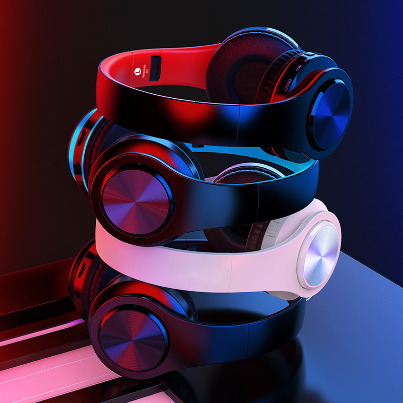 b3无线蓝牙耳机游戏电脑电竞手机头戴式有线耳麦降噪女生款可爱适用于