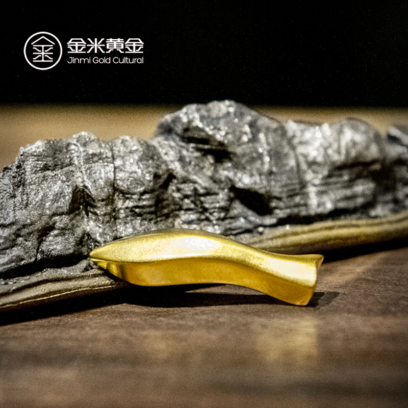 新年礼物金米黄金好运锦鲤送福手链连