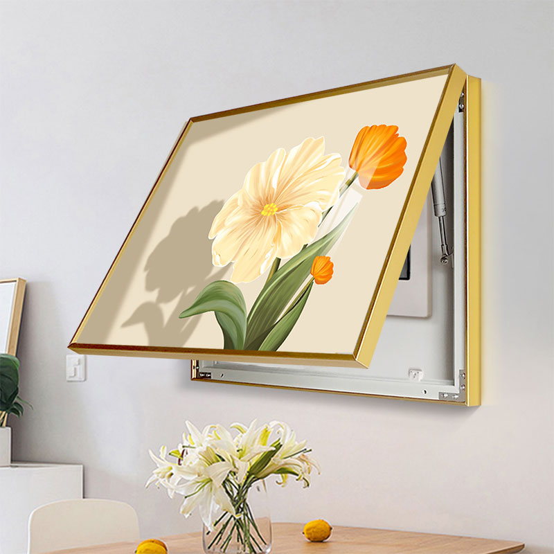 电表箱装饰画温馨弱电箱配电箱遮挡挂画电闸箱壁画电源总开关画