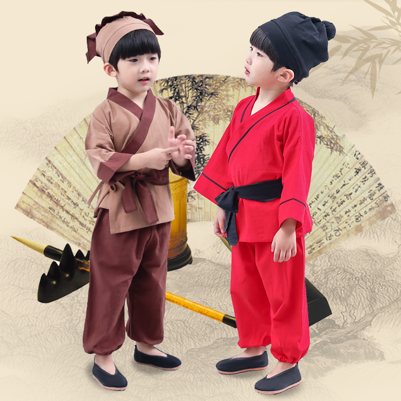 和尚服寶寶兒童古裝男小書藥童裝神筆馬良服裝漢服書生純棉表演服在類目 童裝/嬰兒裝/親子裝, 兒童演出服中 - 來自Buy2taobao.com提供專業的淘寶代購服務