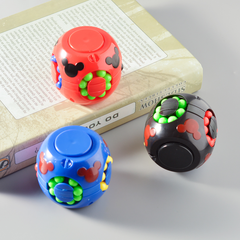 解压魔方小学生_创意魔豆魔方益智玩具趣味解压思维训练动脑儿童幼儿