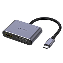 晶华 Type-c转HDMI拓展坞苹果macbook air电脑手机连接电视显示器投影仪转换器笔记本雷电3接口mini dp转接头