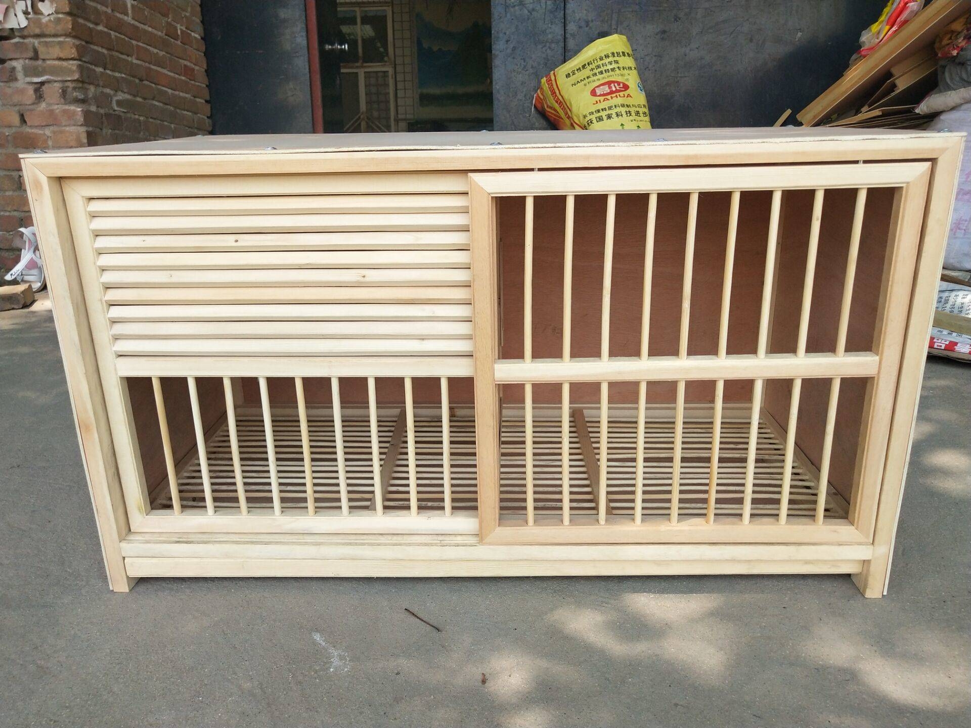 观赏鸽笼放飞配对养殖木制木笼笼子用品巢门笼子