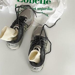 碎花家韩国手工鞋Opening复古机能风运动鞋n字同款860韩风鞋男女