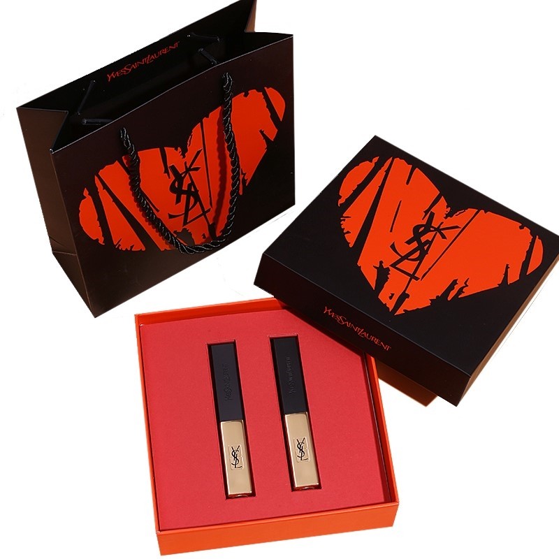 ysl圣罗兰口红礼盒情人节正品限定套装求爱表白生日礼物送女生520