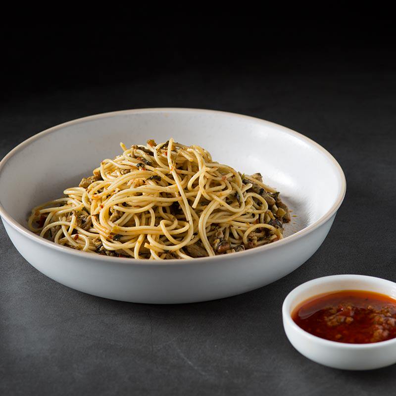 番尼鱼拌面 雪菜肉丝麻辣拌酱 速食面夜宵方便面非油炸