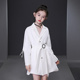 儿童西装礼服2025新款模特女童西服走秀服装时尚潮服主持人演出服