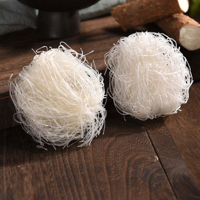 粉丝干货0脂铁棍山药粉丝细粉条手工非龙口袋装山东菏泽陈集特产