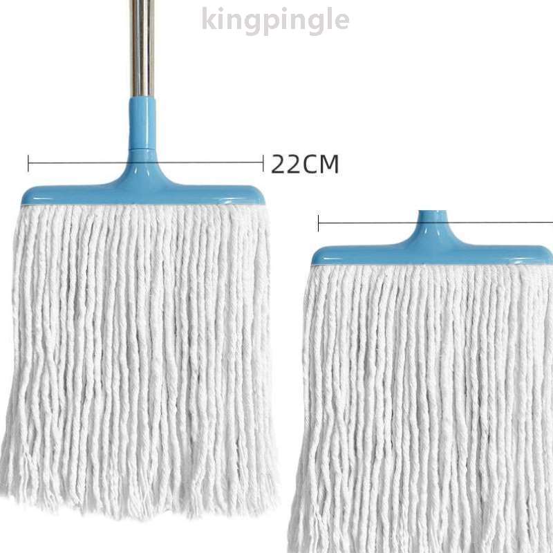 可墩布水棉线家用拖地拖把拧把布拖老式拖把便宜替换普通头拖布