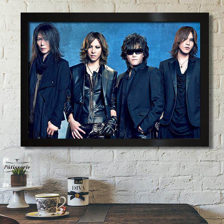 xjapan海报松本秀人x-japan hide yoshiki日本乐队摇滚装饰挂画