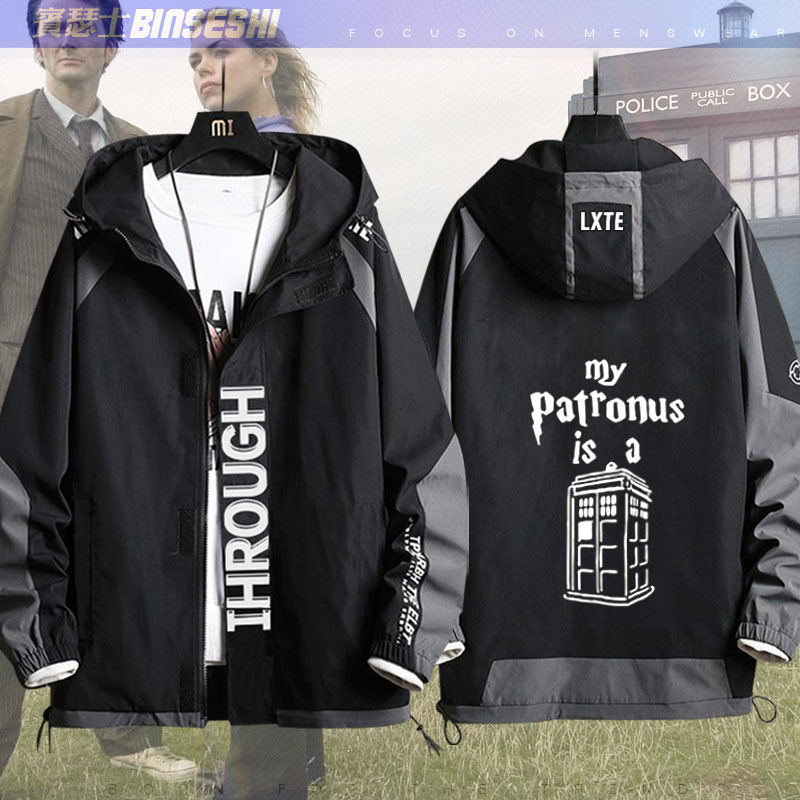 美剧夹克神秘博士dalek doctor who男女衣服连帽休闲夹克外套jl