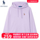 DIV.POLO保罗女士卫衣连帽2024春新品商务休闲上衣体恤LB0133305