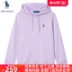 DIV.POLO保罗女士卫衣连帽2024春新品商务休闲上衣体恤LB0133305